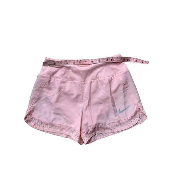 NIKE DRI-FIT CREW BREATHE SHORTS- PINK - Picture 10 of 11